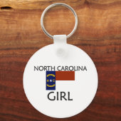 NORTH CAROLINA GIRL SCHLÜSSELANHÄNGER (Vorderseite)