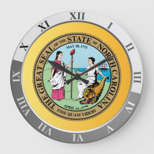 North Carolina Große Wanduhr