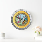 North Carolina Große Wanduhr (Zuhause)