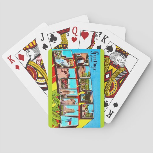 North Carolina Grußkarten Spielkarten (Rückseite)