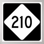 North Carolina Highway 210 Poster (Vorne)
