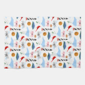 North Carolina Icons Kitchen Towel Geschirrtuch (Horizontal)