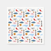 North Carolina Icons Napkins Serviette (Vorderseite)