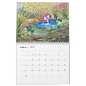 North Carolina im Aquarell-Kalender Kalender (Feb 2027)