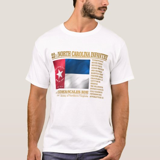 North Carolina Infantry (BA2) T-Shirt (Vorderseite)