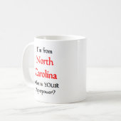 north carolina kaffeetasse (Vorderseite Links)