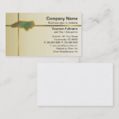 North Carolina-Karten-Visitenkarte Visitenkarte (Vorne/Hinten)