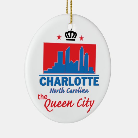 NORTH CAROLINA KERAMIK ORNAMENT (Rechts)