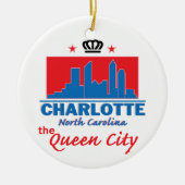 NORTH CAROLINA KERAMIK ORNAMENT (Vorne)