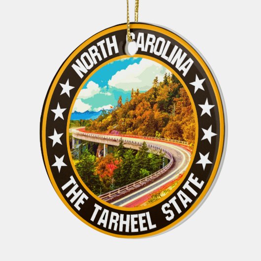 North Carolina Keramik Ornament (Links)