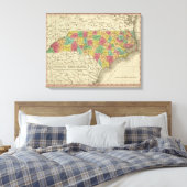 North Carolina Leinwanddruck (Insitu (Schlafzimmer))