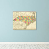 North Carolina Leinwanddruck (Insitu (Holzboden))