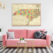 North Carolina Leinwanddruck (Insitu (Wohnzimmer))