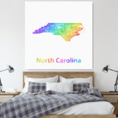North Carolina Leinwanddruck (Insitu (Schlafzimmer))