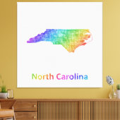 North Carolina Leinwanddruck (Insitu (Wohnzimmer))
