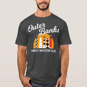 North Carolina Lighthouse Äußere Banken Familie T-Shirt