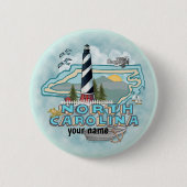 North Carolina Lighthouse Button (Vorderseite)