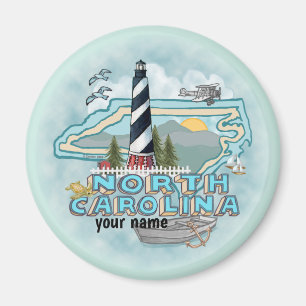North Carolina Lighthouse Magnet