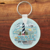 North Carolina Lighthouse Schlüsselanhänger (Vorderseite)