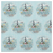 North Carolina Lighthouse Stoff (Muster)