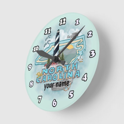 North Carolina Lighthouse Uhr (Winkel)