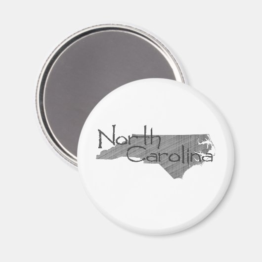 North Carolina Magnet (Vorderseite/Rückseite)