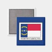 North Carolina Magnet (Vorderseite/Rückseite)
