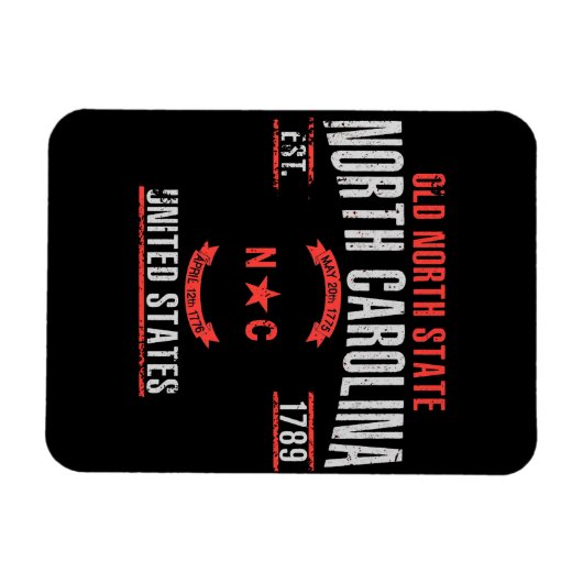North Carolina Magnet (Horizontal)
