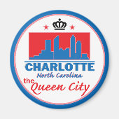 NORTH CAROLINA MAGNET (Vorne)