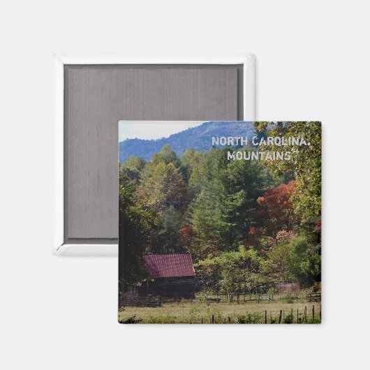 North Carolina Magnet (Vorderseite/Rückseite)