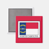 North Carolina Magnet (Vorderseite/Rückseite)