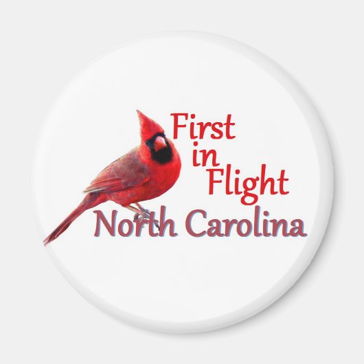 NORTH CAROLINA MAGNET (Vorne)