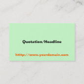 North Carolina Map Kontur, Foto und US Flag Text Visitenkarte (Rückseite)