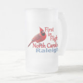 NORTH CAROLINA MATTGLAS BIERGLAS (VorderseiteRechts)