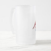 NORTH CAROLINA MATTGLAS BIERGLAS (Vorderseite Links)