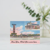 North Carolina, Morgan Motel, Rocky Mount Postkarte (Stehend Vorderseite)