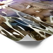 North Carolina Mountain Landscape Art Poster (Ecke)