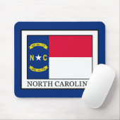 North Carolina Mousepad (Mit Mouse)