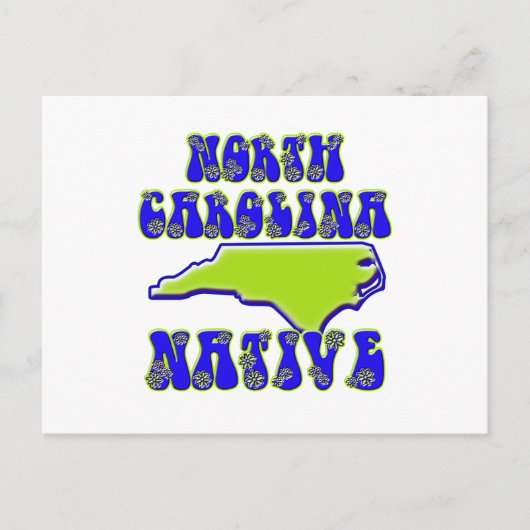 North Carolina Native Postkarte (Vorderseite)