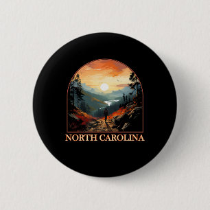 North Carolina Nc Wandern Berg Staatsstolz Button