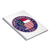 North Carolina Notizblock (Rechte Seite)