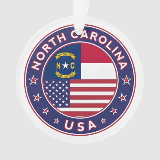 North Carolina Ornament (Vorderseite)