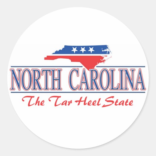 North Carolina Patriotic Stickers (Vorderseite)