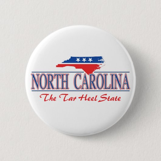 North Carolina-patriotische Knöpfe Button (Vorderseite)
