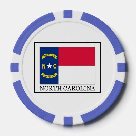 North Carolina Pokerchips (Vorderseite)