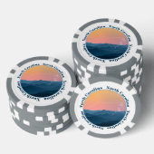 North Carolina Pokerchips (Stapel)