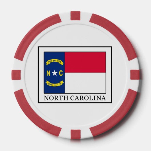 North Carolina Pokerchips (Vorderseite)