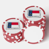 North Carolina Pokerchips (Stapel)