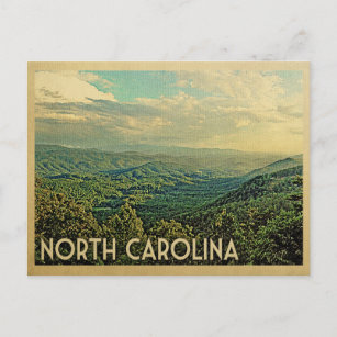North Carolina Postcard Albergo Colmanicchio Postkarte