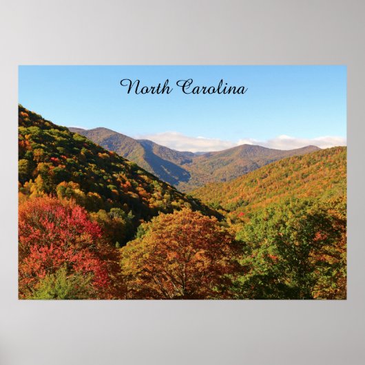 North Carolina Poster (Vorne)